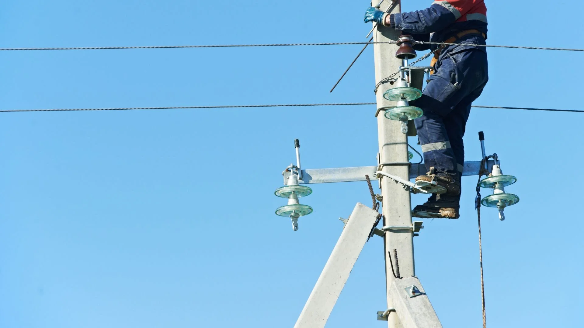 Electricity Power Pole 