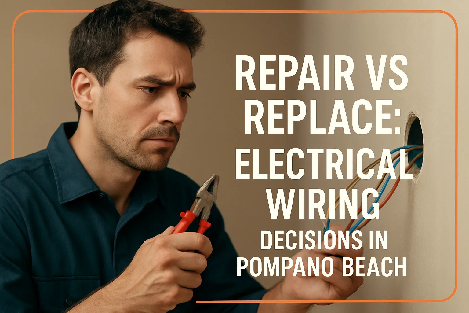 Repair vs Replace: Electrical Wiring Decisions in Pompano Beach