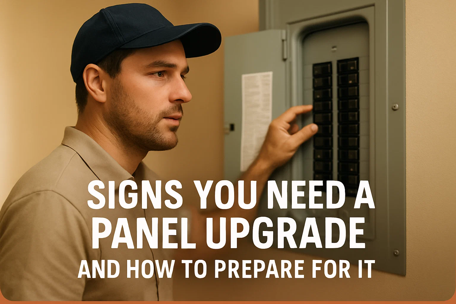 Signs You Need a Panel Upgrade and How to Prepare for It