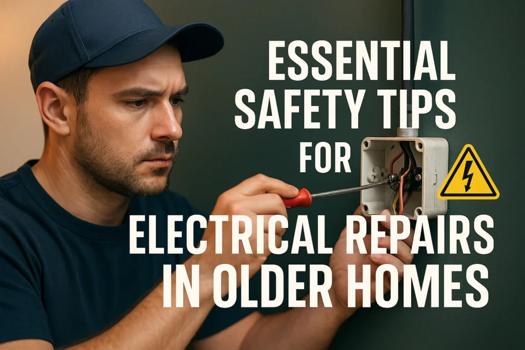 Essential Safety Tips for Electrical Repairs in Older Homes